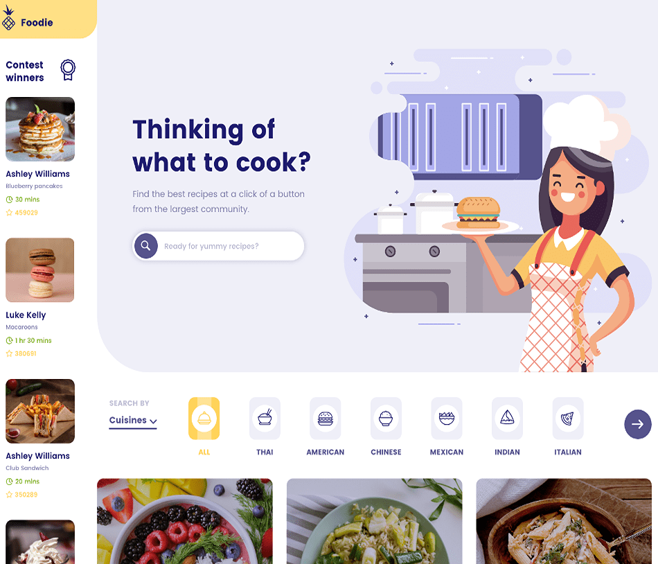 Best Food and Recipe Website provider